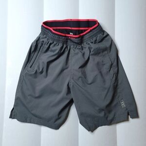 Saxx Men's Ballpark Pouch Kinetic Train 2N1 Shorts Sz S Gray Pink Athletic